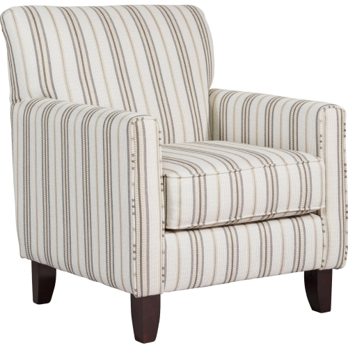 Accent Chair in Unica Oxford Multicolor Fabric